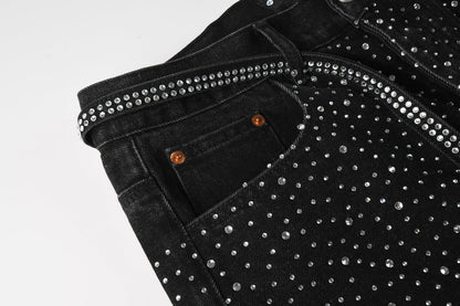 PURPLE Shorts Crystals 5095